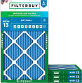 Filterbuy 20x34x1 Air Filter MERV 13 Optimal Smoke & Allergy Defense, by Filterbuy
