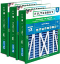 Filterbuy 20x20x5 Air Filter MERV 13 Optimal Smoke & Allergy Defense, by Filterbuy