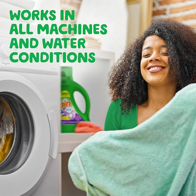 Gain Liquid Laundry Detergent, Moonlight Breeze Scent, 154 fl oz, 107 loads, Freshness + Odor Fighting, High efficiency washing machine iquid cleaning soap