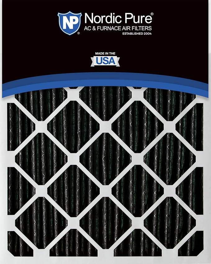 Nordic Pure 20x20x2 Furnace Air Filters MERV 10 Pleated Plus Carbon 12 Pack - Image 5