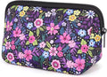 Cosmetic Bag Waterproof Neoprene Zipper Pouch Travel Portable Toiletry Makeup Bags Organizer Case for Women and Girls