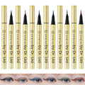 EPILYNX Waterproof Eyeliner - Smudge-Proof Liquid Eyeliner Pen with Precision Tip for Smooth, Long-Lasting Application - Vegan, Hypoallergenic & Gluten-Free Eye Liner - 6 Shades 2mL each Gift Set