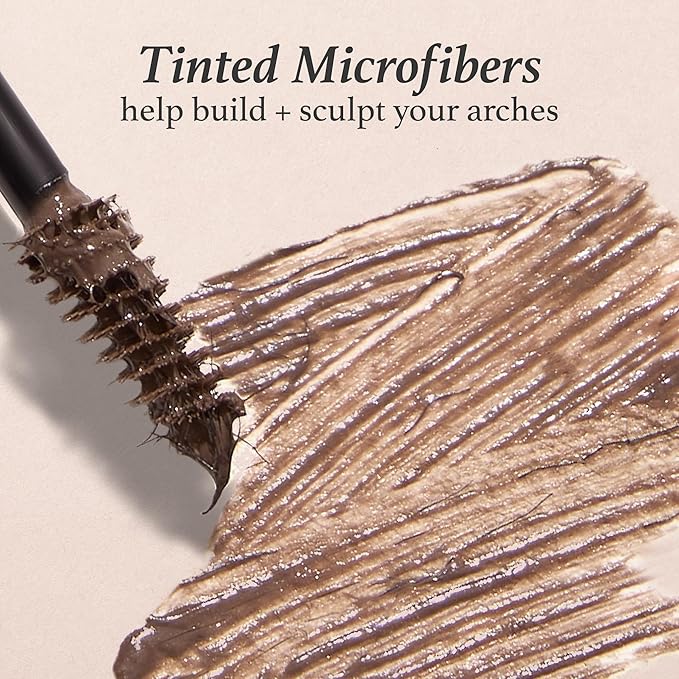 Julep Brow 101 Sculpting Pencil & Tinted Brow Gel Set - Dual-Ended Eyebrow Tool with Brush and Precision Tip - Long-Lasting, Waterproof Formula for Perfectly Defined and Tinted Brows -Medium Brown