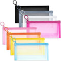 8 Pack Mini Zipper Mesh Makeup Bags, Nylon Cosmetic Bags Toiletry Purse Travel Organizer Bags Inside Bag for Office Travel Organization (Multicolor, M)