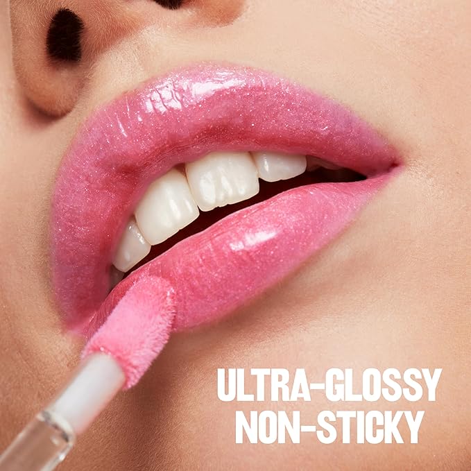 REVLON Super Lustrous Lip Gloss, Non-Sticky, Hydrating, High Shine Finish, 306 Taupe Luster, 0.13 oz (Pack of 2)