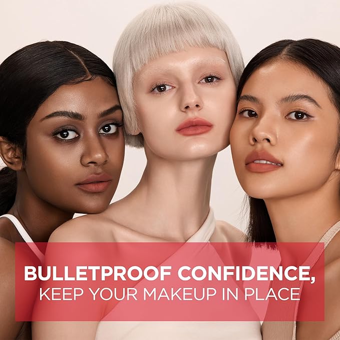 Mirabella Bulletproof Matte Setting Spray for Makeup, Finishing Spray for Makeup Locks in Foundation with a Weightless, Long-Lasting Finish, Setting Spray for Oily Skin is Suitable for All Skin Types