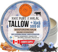 Halal Grass Fed Beef Tallow For Skin – 70g Organic Beef Tallow Moisturizer – Beef Tallow Face Moisturizer & Beef Tallow Face Cream – Pure Beef Tallow Balm with Black Seed and Jojoba