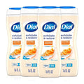 Dial Body Wash, Exfoliate & Restore Cocoa Butter & Orange Extract, 32 Fl Oz, With Vitamin E, Gentle, Leaves Skin Feeling Nourished, Dermatologist-Tested, No Parabens & Sulfates