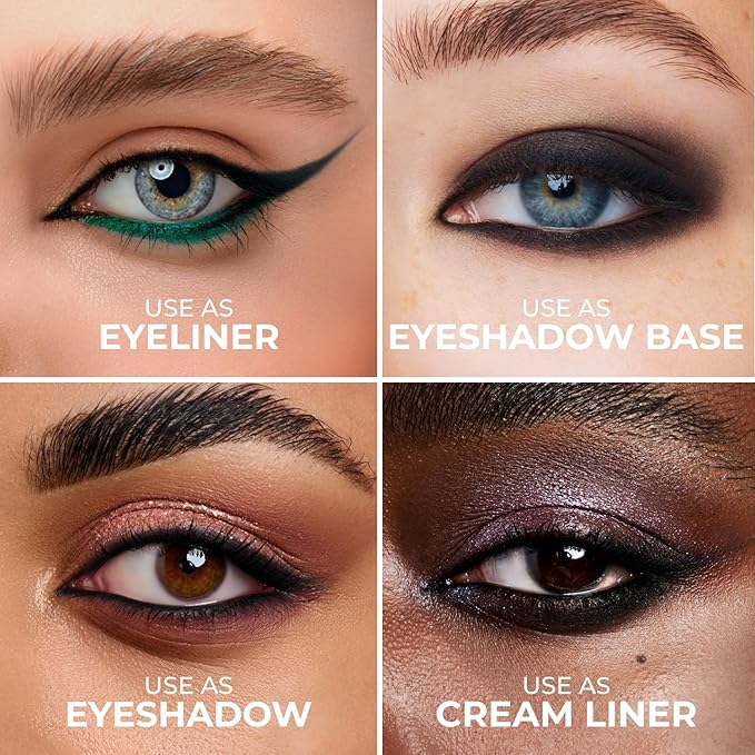 Lamel Black Eyeliner, Ultra Long Lasting Gel Eyeliner Pencil, Waterproof Eye Liner, Smudge Proof, Creamy Eye Pencil, Sweat Proof Makeup, Highly-Pigmented (401 Shade)