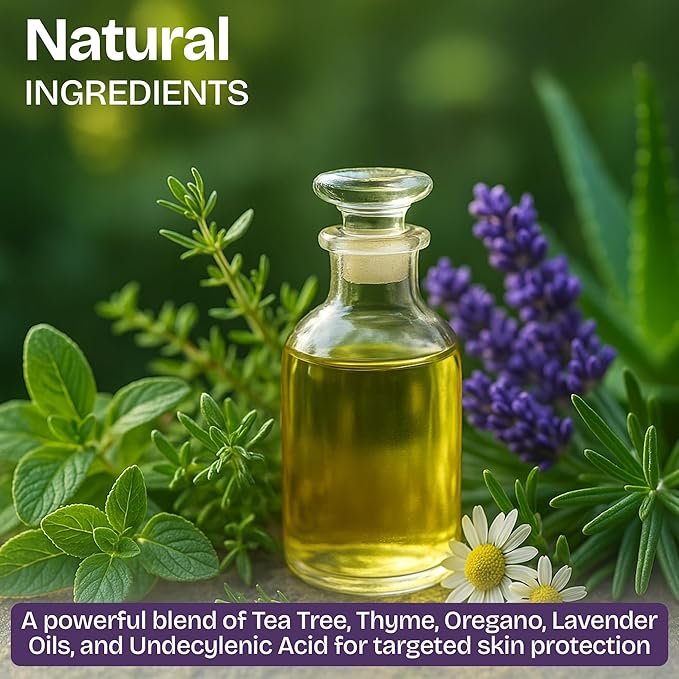 Antifungal Tea Tree Body Wash - Antibacterial Soap for Jock Itch, Eczema, Back Acne, Ringworm Treatment for Humans | Antibacterial Body Soap For Men & Women with 1% Tolnaftate & Tea Tree Oil - 16.9 oz