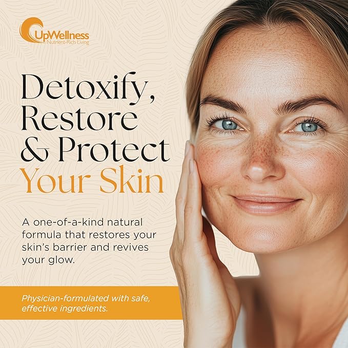 UpWellness The ACV Secret Skin Moisturizer - Hydrating Cream with Apple Cider Vinegar, Hyaluronic Acid, Castor Oil, and More - Protect and Restore Skin - Physician Formulated - 30 ml