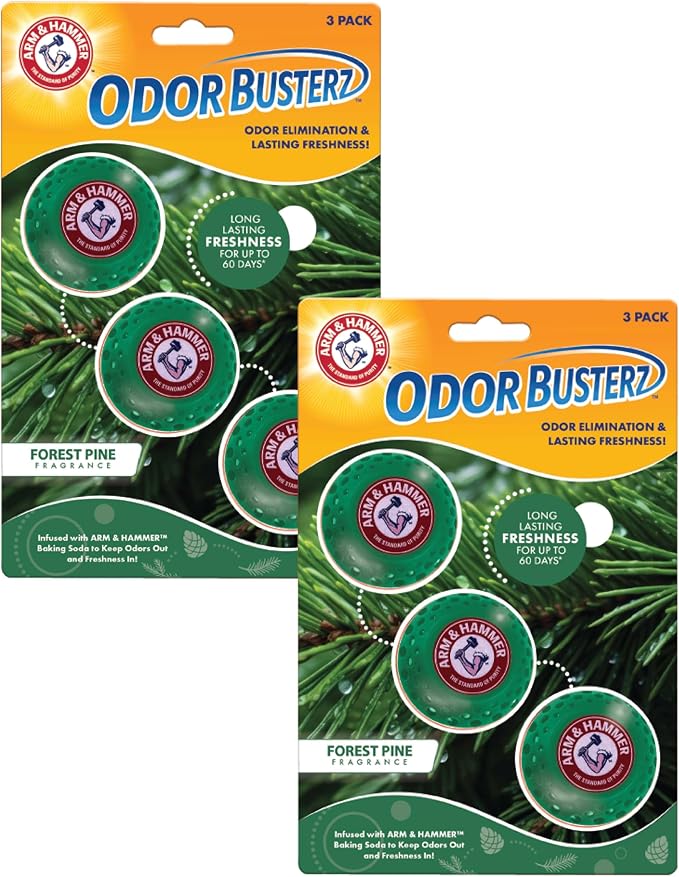 A&H Odor BusterZ Forest Pine 6pk Blister by ARMHAMMER