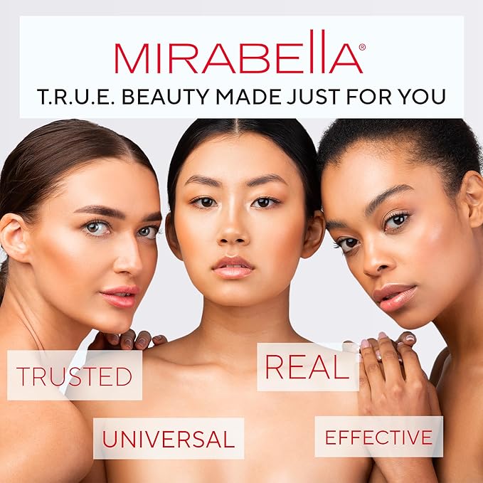 Mirabella - Luxe Advanced Formula Matte Lip Gloss, Long-Wear Full-Coverage Lip Gloss That Won’t Dry or Crack Lips, Liquid Lipstick Alternative, No Smudging or Feathering, Bombshell