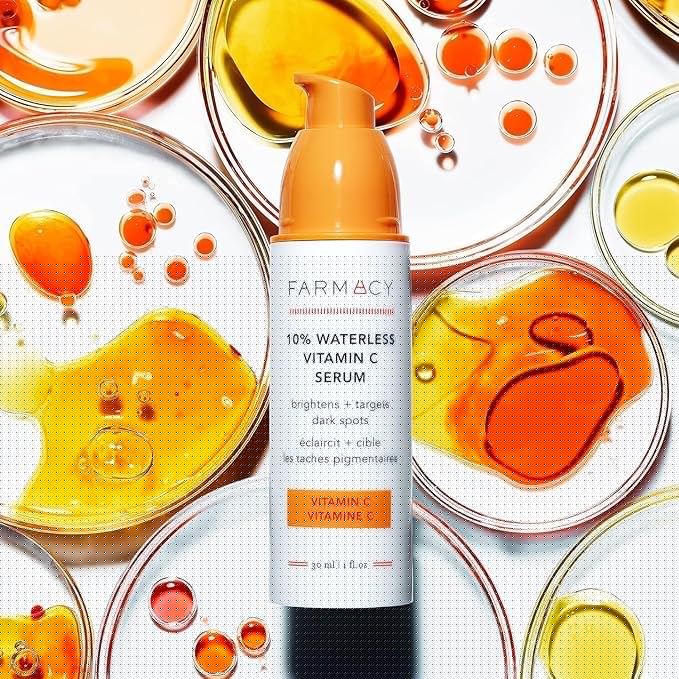 Farmacy TXA Toner and Vitamin C Serum Bundle - Brightening Toner for Face & Waterless Vitamin C Face Serum