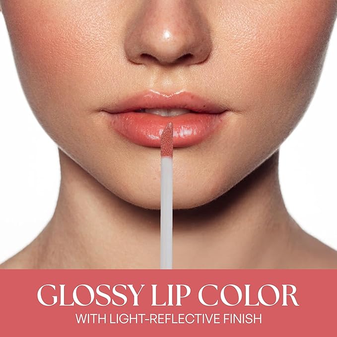 SORME Treatment Cosmetics LipThick Gloss | Plumping for Shiny and Fuller Looking Lips With Maxi-Lip Peptides | Unveil Shade