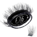 Lashify Fluffy 16mm Gossamer DIY Eyelash Extensions Refill, the First Ever Dual-Fibered Lash that Features Both Thin and Thick Fibers, Black, Easy False Lashes