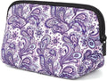 Cosmetic Bag Waterproof Neoprene Zipper Pouch Travel Portable Toiletry Makeup Bags Organizer Case for Women and Girls