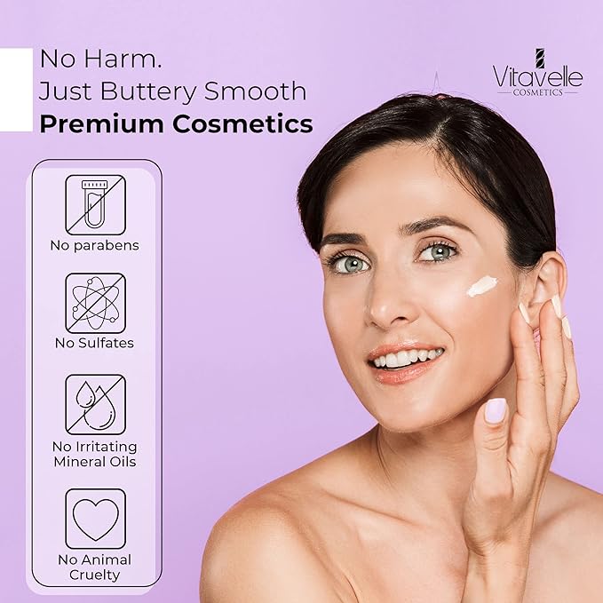 VITAVELLE Niacinamide Cream - Daily Niacinamide Moisturizer for Face - Strengthening Pore Reducer for Face with Plant-Derived Retinol, Shea Butter, & Niacinamide Serum For a Smooth & Even Complexion