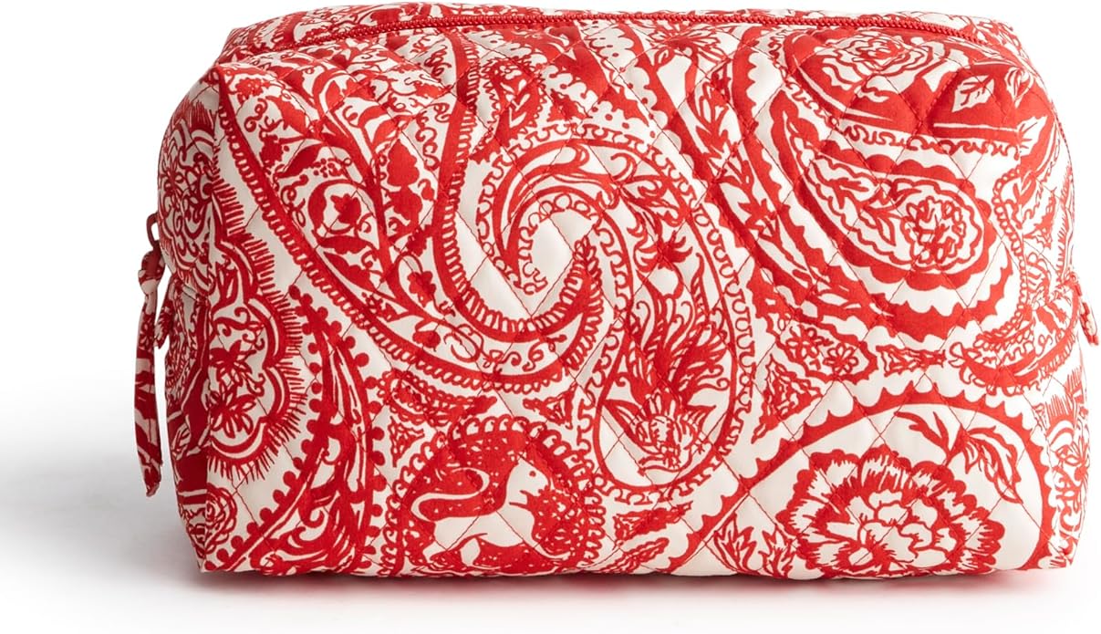 Premium Cotton Large Cosmetic Makeup Bag