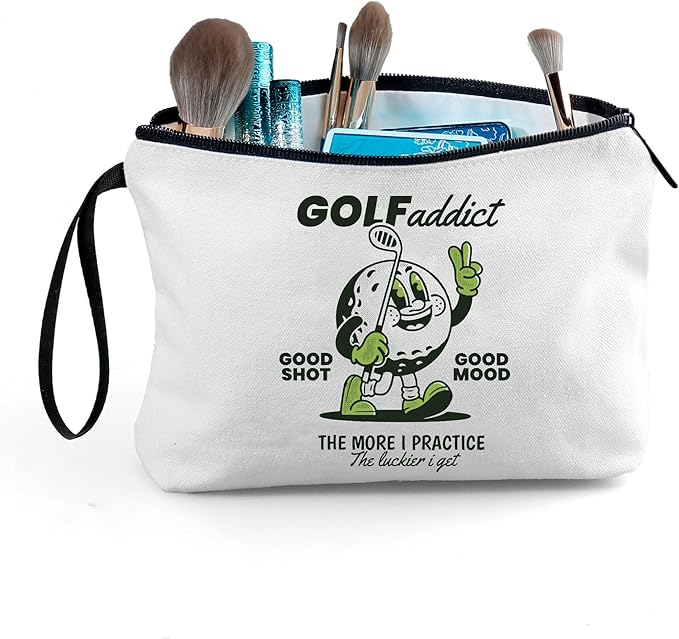 Golf Accessories for Women,Small Golf Bag,Female Golfer Gifts,Funny Golf Gifts,Makeup Bag for Purse,Golf Party Favors,Golf Bag Women,Golf Gifts