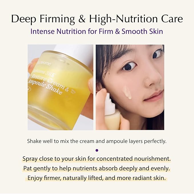 Ampoule Shake Anti Aging Serum – Bakuchiol, Peptides & Exosome | Wrinkle Care, Firming & Hydrating Skin Care