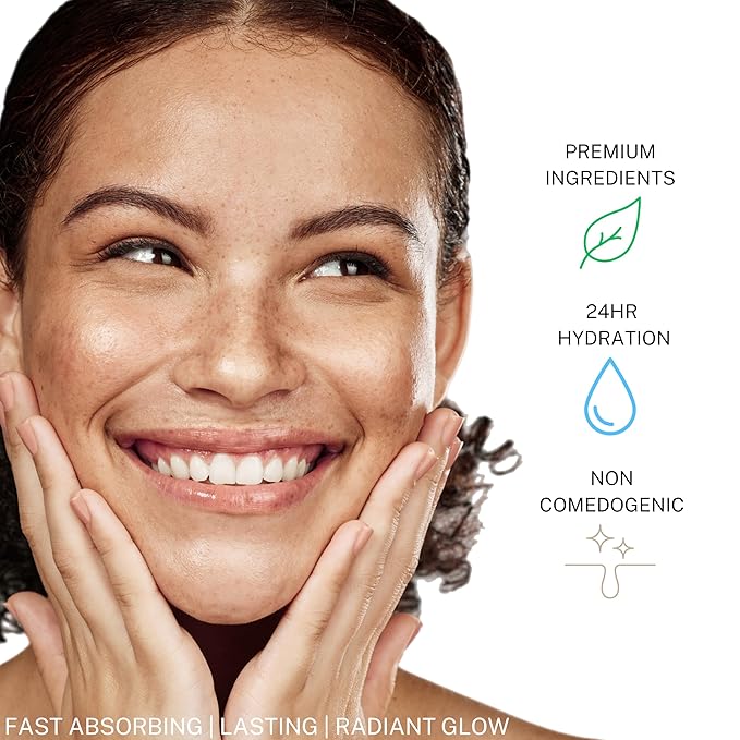 SKIN AURA™ Advanced Anti-Aging Serum - All-In-One Plant Derivative Formula Improves Wrinkles, Fine Lines & Age Spots with 5 Vitamins + Minerals, Hyaluronic Acid & Collagen Peptides - 30ml (1oz)