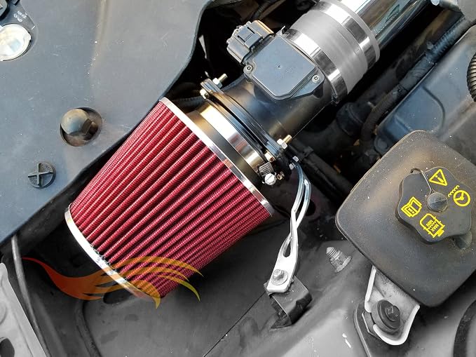 Rtunes Racing Universal Clamp-On Air Filter, Standard Cone, Dry Washable Design - Image 4