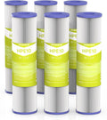 5 Micron Whole House Water Filter Cartridge, Pleated Sediment Filters by MewMore
