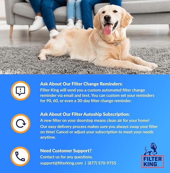 Filter King 9.5x52x1 Air Filter | 4-PACK | MERV 8 HVAC Pleated A/C Furnace - Image 5