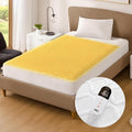 Twin Size Heated Mattress Pad - Degrees of Comfort Electric Bed Warmer with Single Controller, 6 Heating Levels, 10-Hour Auto Shut-Off, Breathable Air-Layer, 39"x75"
