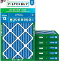 Filterbuy 14x30x2 Air Filter MERV 13 Optimal Smoke & Allergy Defense, by Filterbuy