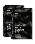 Madison Reed Radiant Hair Color Kit | 4NA Darkest Ash Brown with Cool Smoky Undertones (Messina Brown) for 100% Gray Hair Coverage | Dimensional Permanent Hair Dye | PPD-Free & Ammonia-Free | 2 Pack