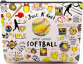 Softball Gifts: Cosmetic Bag & Travel Pouch for Women, Birthday Gifts for Softball Fans & Players, Coach Accessories