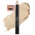 Boobeen Eyeshadow Pencil Crayon Waterproof Stick Shimmer Cream Eyeshadow Pen Create Glitter Eye Makeup, Easy to Use (04#)