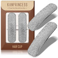 Rhinestone and Crystal Hair Clips 2-Pack, Sparkly Barrettes & Elegant Bling Accessories for Women & Girls(Set16)