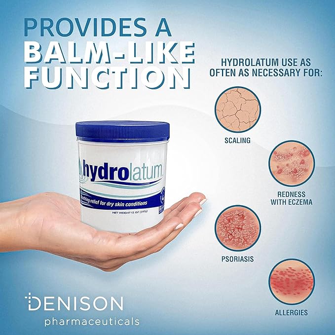 Moisturizing Cream Tub: Hydrating, Lightweight Non-Greasy Moisturizer for Women & Men, Nourishing Lotion for Sensitive Skin, Face & Body Cream for Soft, Smooth – 12oz