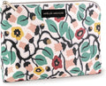 Large Canvas Zipper Pouch, Vintage Inspired Pencil Case for Adults, Travel Toiletry Bag, Small Pouch Bag for Supplies, Makeup or Toiletries (Bloomsbury)