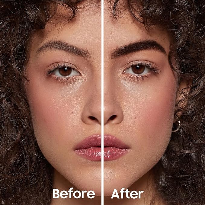 Brow Tattoo Peel Off Tint - Eyebrow Gel Tint with Eyebrow Stencils Long-Lasting Makeup, Brow Gel Eyebrow Tattoos Waterproof, Eye Brow Pencils Create Full Voluminous Brows for Women (Gray Brown)