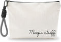 Funny Make Up Bag For Woman, Cosmetic Bag With Hand Strap - Magic Staff - Lined Toiletry Bag, Minimalism Pouch, Girl Organizer With Zipper, Women Essentials & Accessories - B10