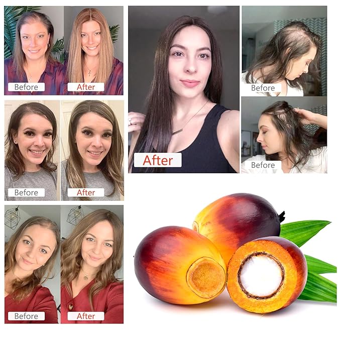 Batana Oil for Hair Growth, Eyelashes & Eyebrows,100% Pure & Natural Batana Oil for Hair Loss, Repair, Moisturizing Massage Oils for Aromatherapy,Body Oils