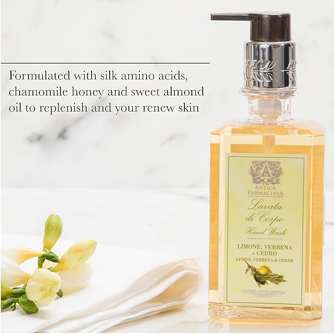Antica Farmacista Hand & Body Wash - Luxury Nourishing Body Wash - Hydrating Hand Cleansing Wash - Bath & Body Gift - Prosecco, 10 fl oz