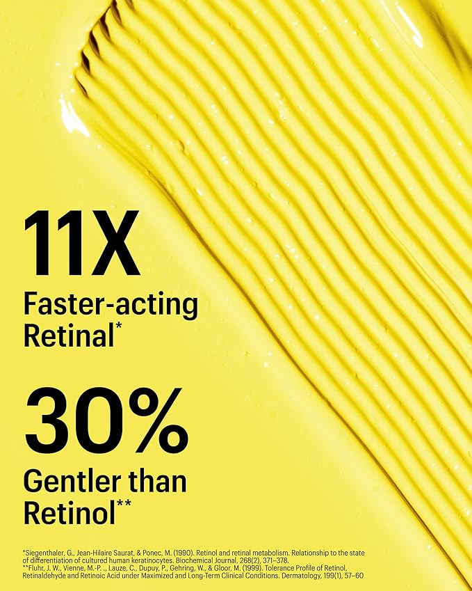 Allies of Skin Retinal 0.1% Peptides Repair Night Cream with 0.1% Encapsulated Retinal, 6 Peptides, 2% Ornithine & EGCG Complex, 8.7% Ceramides & Omegas Complex