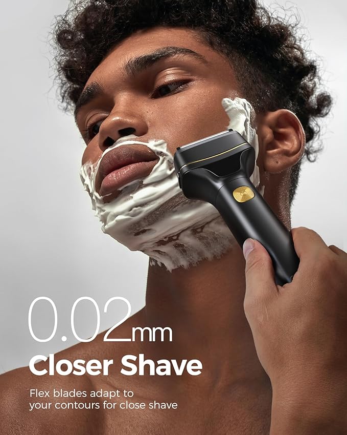 GLAKER Hair Clippers for Men Professional, Cordless Clippers for Hair Cutting, Mens Bear Trimmer, Electric Razor Barber Clippers Hair Trimmer, Gifts for Men