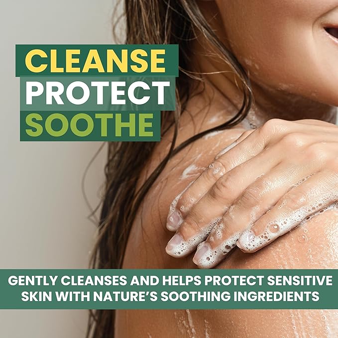 Tea Tree Body Wash MaxTherapy, Itchy Skin Relief Soap, Soothes Jock Itch, Athlete's Foot, Acne, Eczema, Psoriasis & Sensitive Skin, Intimate Wash, Men & Women, 2-Pack, Original Edition