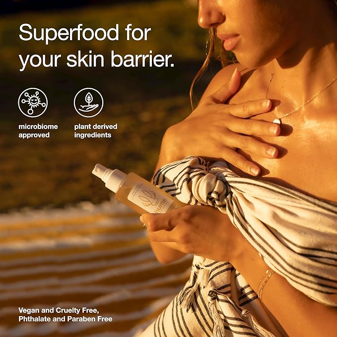 HUME SUPERNATURAL Dry Body Oil Spray - Moisturizing Oil for Dry Skin, After Shower Body Oils for Women and Men, Nourishing, Hydration, Glow, Vanilla Daze, 2-Pack