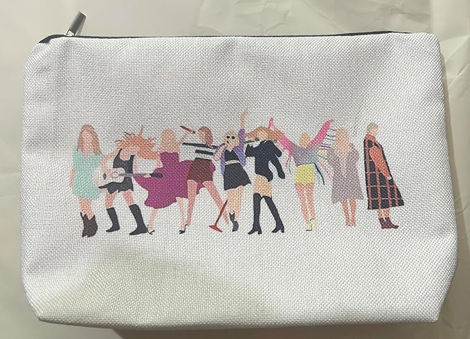 I'm Not Dramatic I'm Theatrical Makeup Bag Broadway Musical Gift Theatre Bag Pencil Case Fun Theatrical Design Makeup Bag (ERAS)
