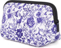 Cosmetic Bag Waterproof Neoprene Zipper Pouch Travel Portable Toiletry Makeup Bags Organizer Case for Women and Girls
