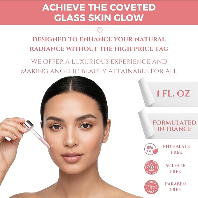 PDRN Pink Peptide Serum with Salmon DNA, EGF, Argireline & Matrixyl 3000 – Pink PDRN Serum Skin Care for Glowing Skin – Anti-Aging, Hydrating, Brightening Skincare with Argireline Peptide Matrixyl