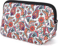 Cosmetic Bag Waterproof Neoprene Zipper Pouch Travel Portable Toiletry Makeup Bags Organizer Case for Women and Girls