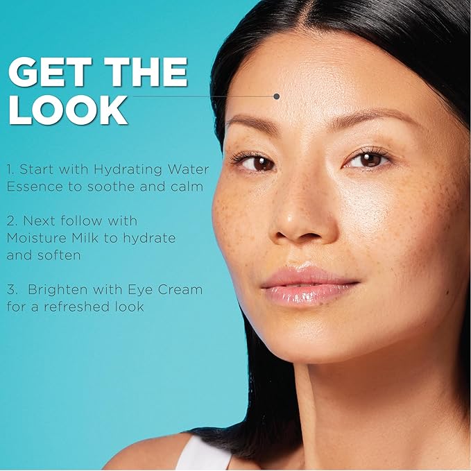 Curel Japanese Skin Care Moisture Facial Milk, Face moisturizer for Dry, Sensitive Skin, pH Balanced, Relieves Tightness and Calms, Fragrance & Alcohol Free Face Lotion, Facial Serum, 4 Fl Oz